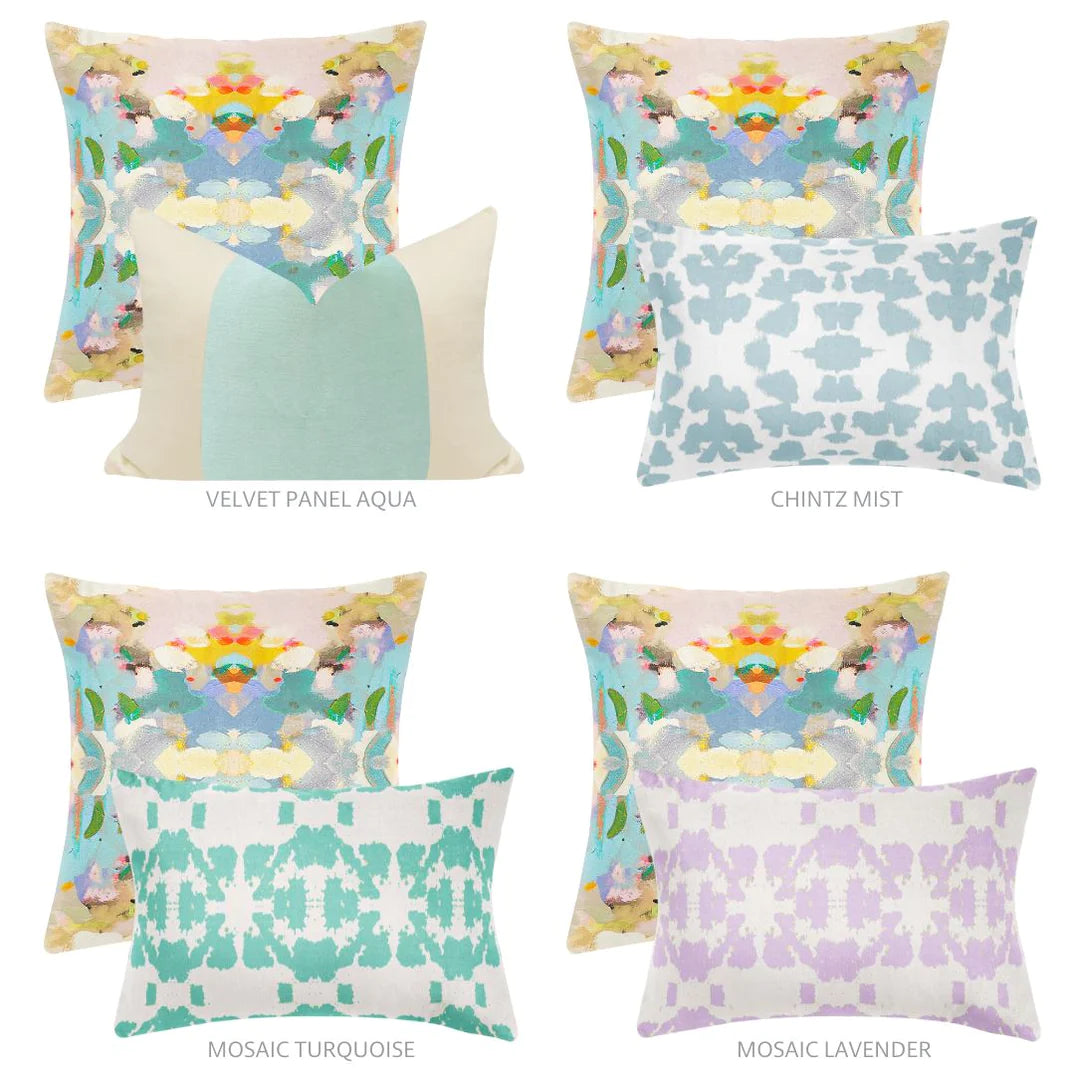 Laura Park Calypso Linen Cotton Pillow