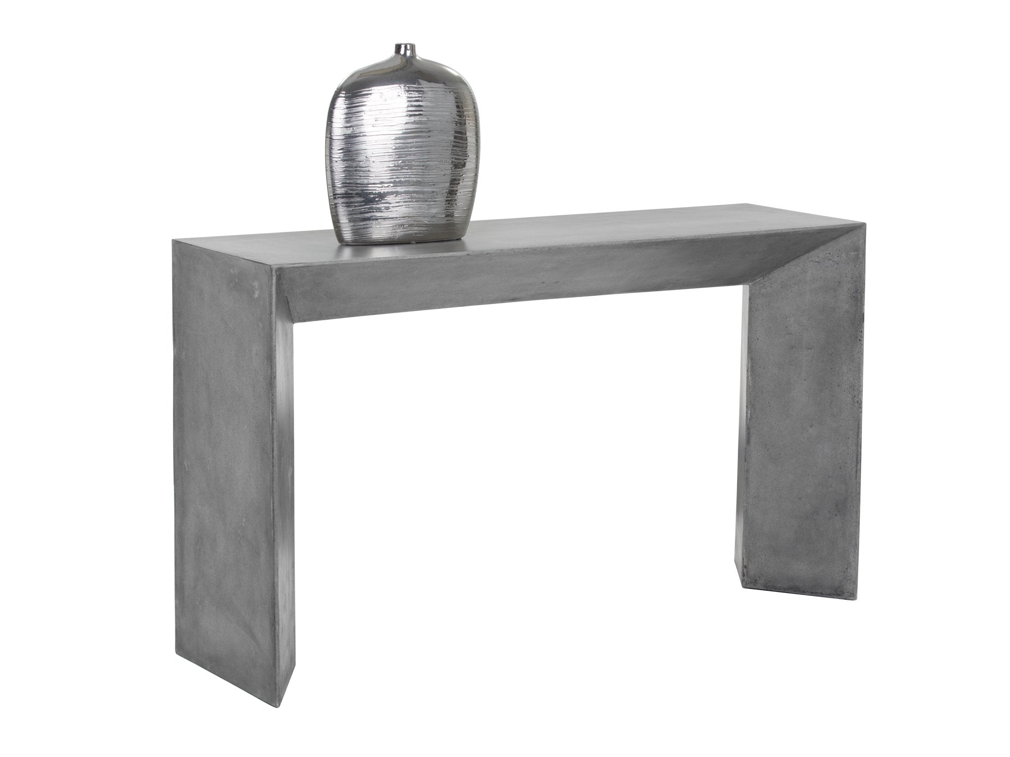 Sunpan Nomad Console Table Grey