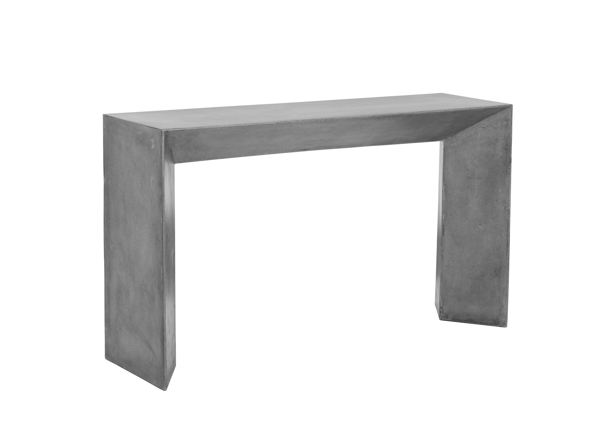 Sunpan Nomad Console Table Grey