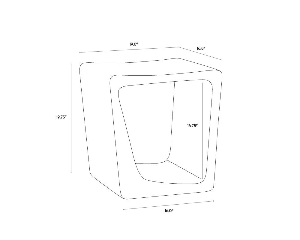Sunpan Darwin End Table