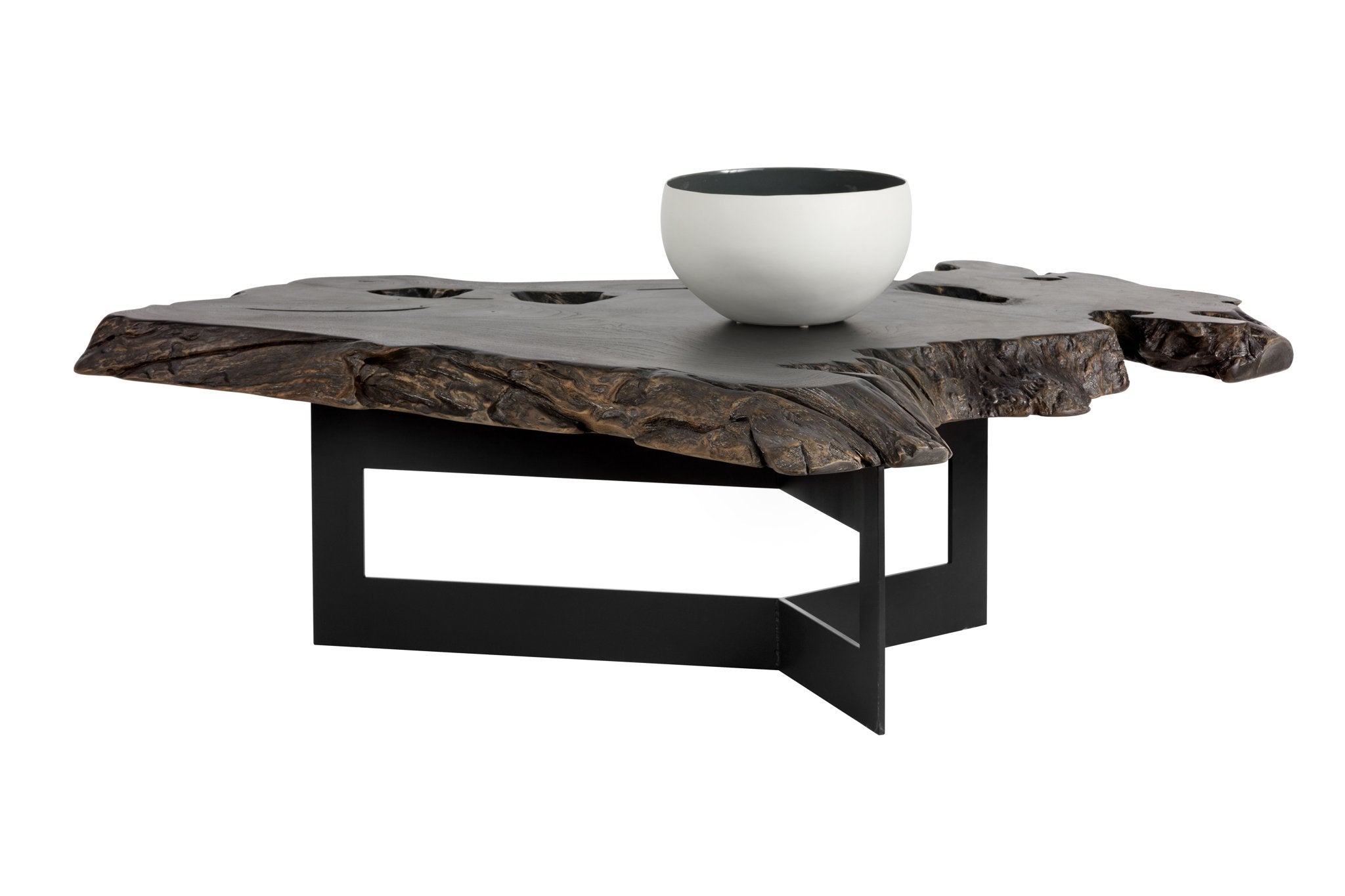 Sunpan Wyatt Coffee Table Black / Dark Brown