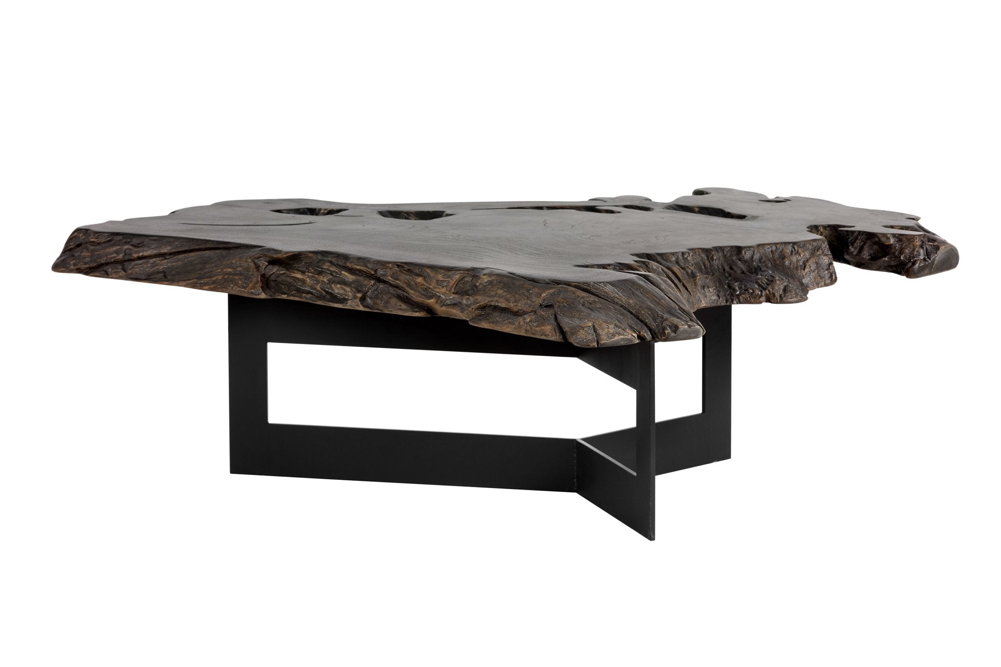Sunpan Wyatt Coffee Table Black / Dark Brown