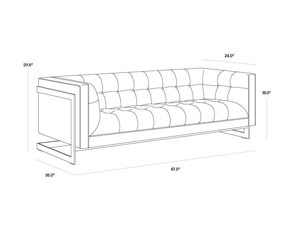 Sunpan Ekon Sofa