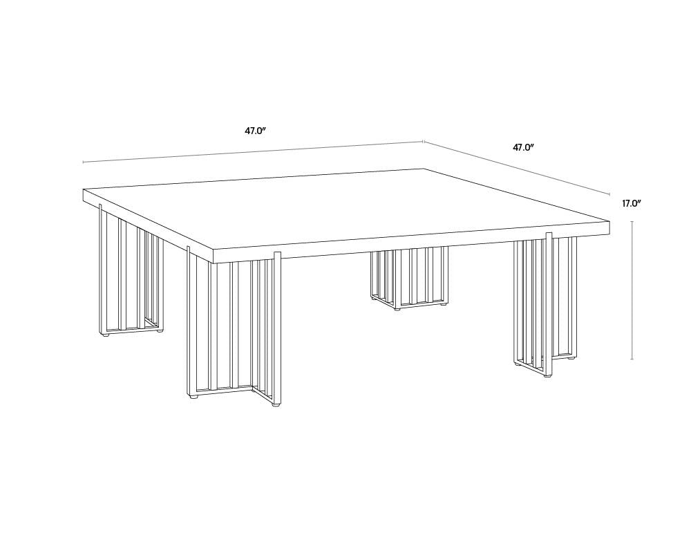 Sunpan Alto Coffee Table