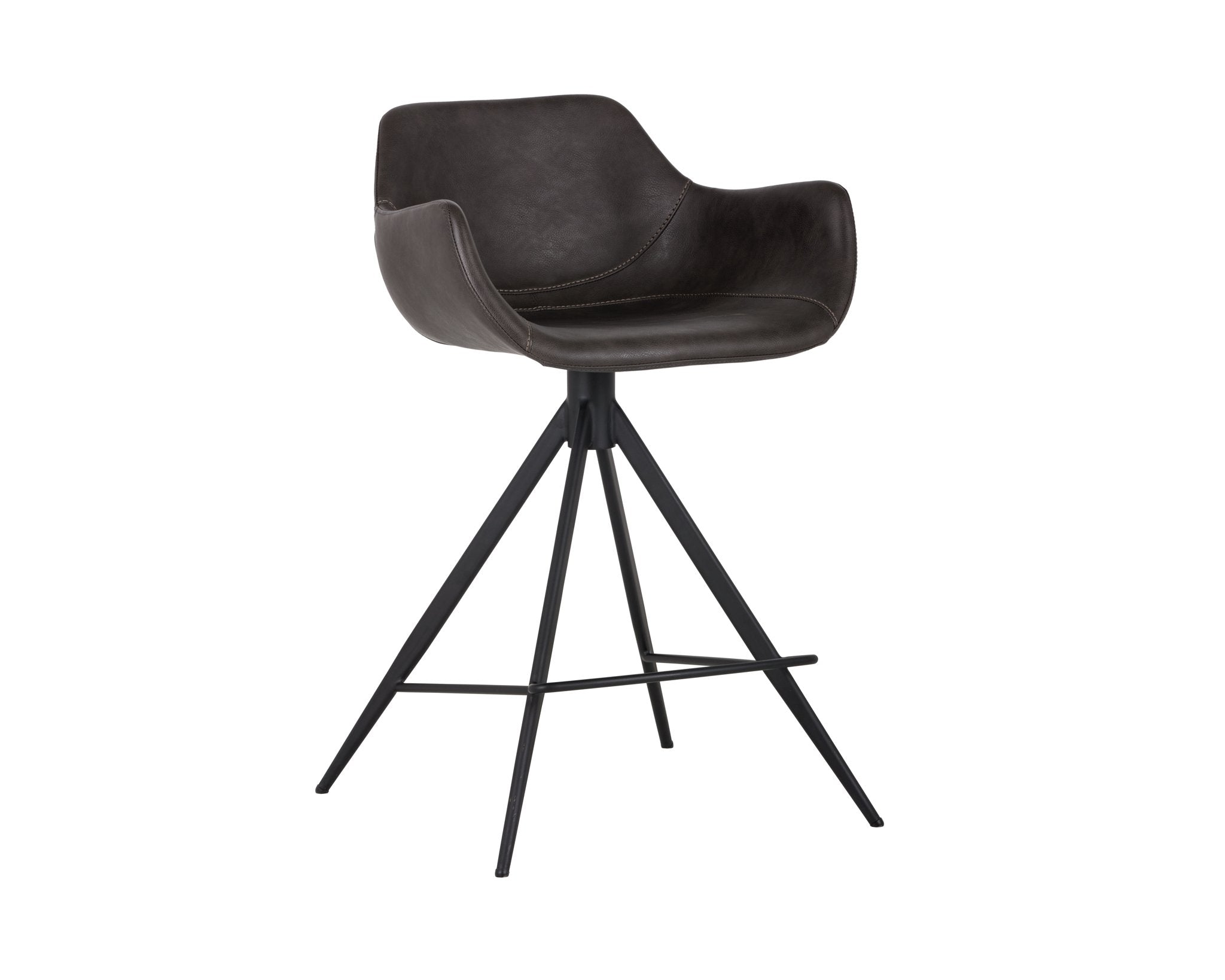 Sunpan Owen Swivel Counter Stool Town Grey