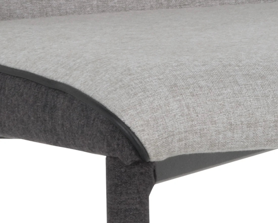 Sunpan Renee Counter Stool Armour Grey / Dark Slate