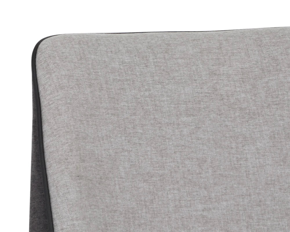 Sunpan Renee Counter Stool Armour Grey / Dark Slate