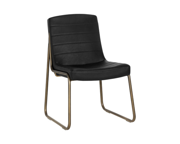 Sunpan Anton Dining Chair Vintage Black Set Of 2