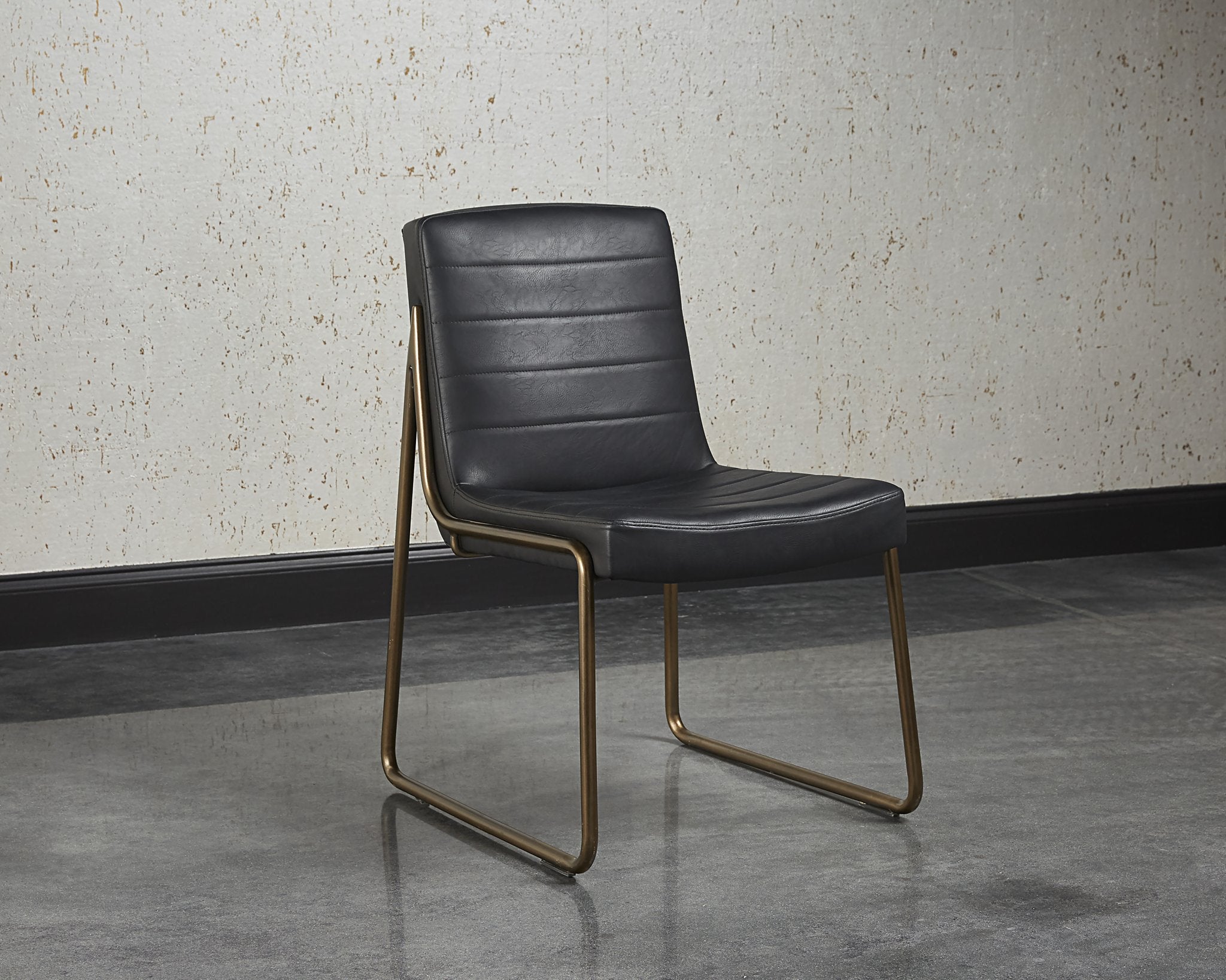 Sunpan Anton Dining Chair Vintage Black Set Of 2