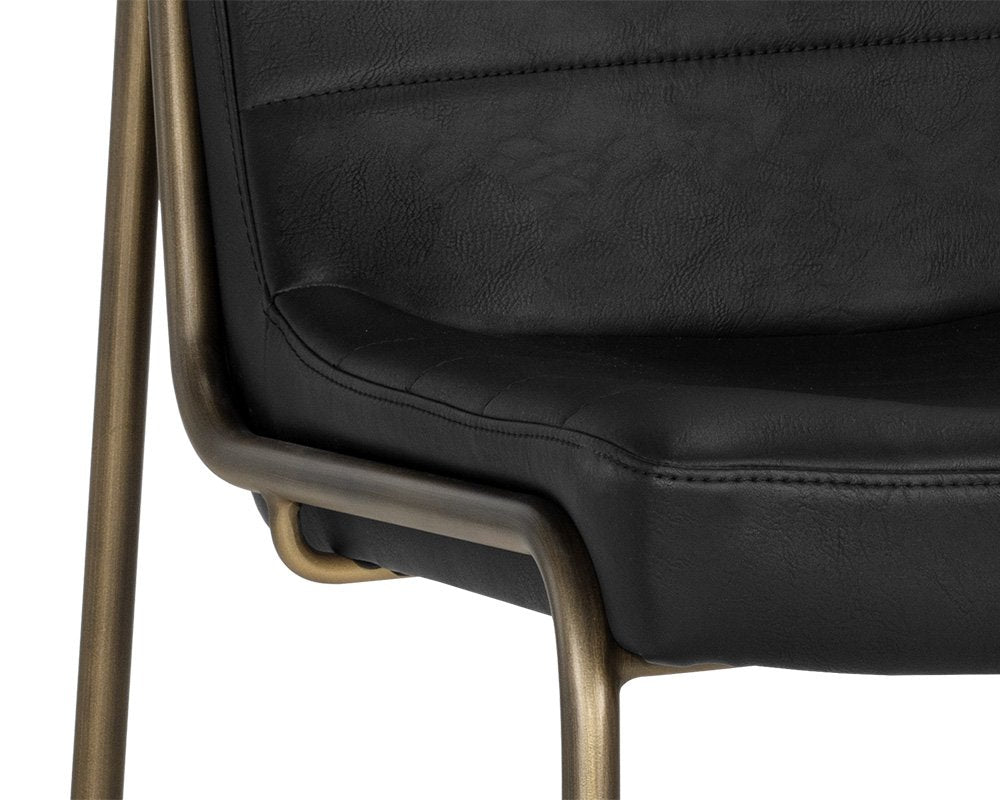 Sunpan Anton Dining Chair Vintage Black Set Of 2