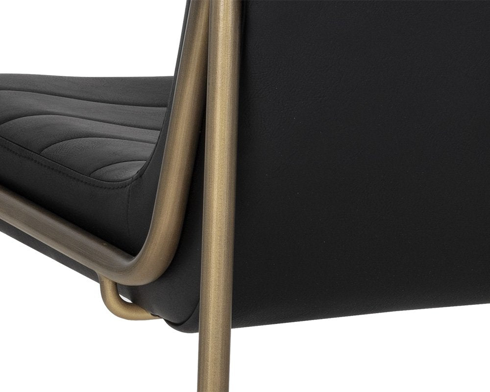 Sunpan Anton Dining Chair Vintage Black Set Of 2