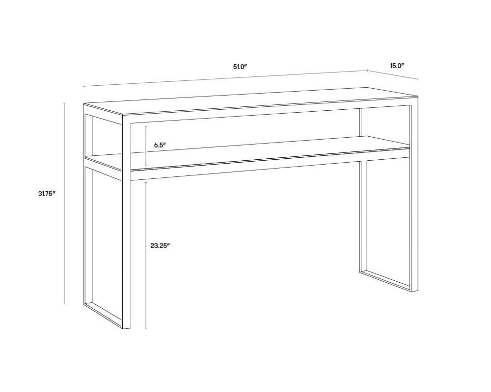 Sunpan Evert Console Table