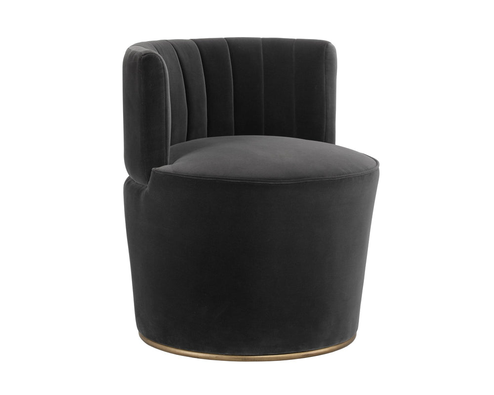 Sunpan August Lounge Chair Shadow Grey
