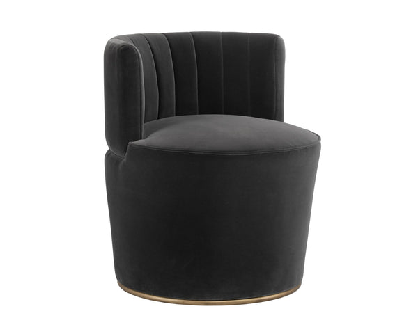 Sunpan August Lounge Chair Shadow Grey