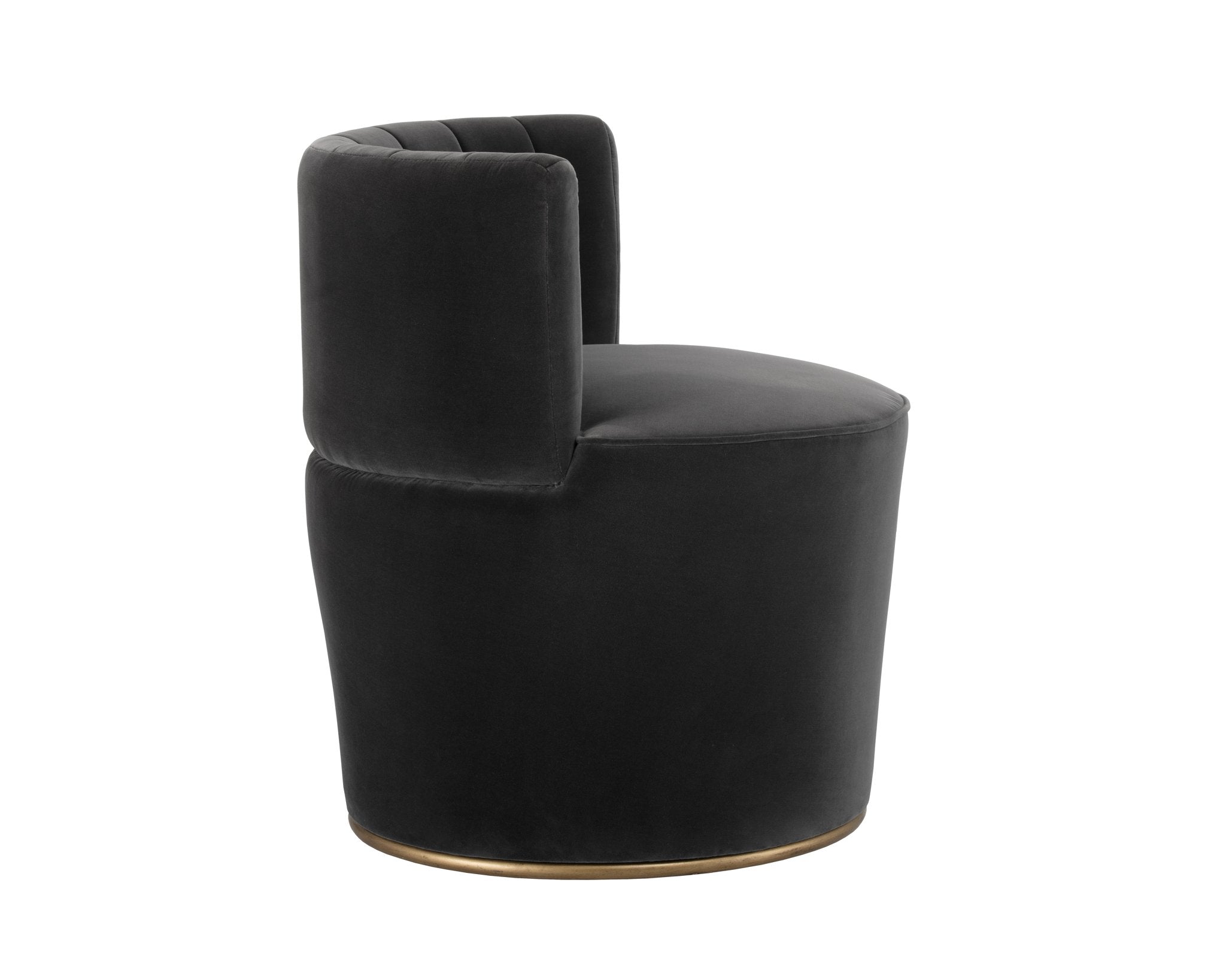 Sunpan August Lounge Chair Shadow Grey