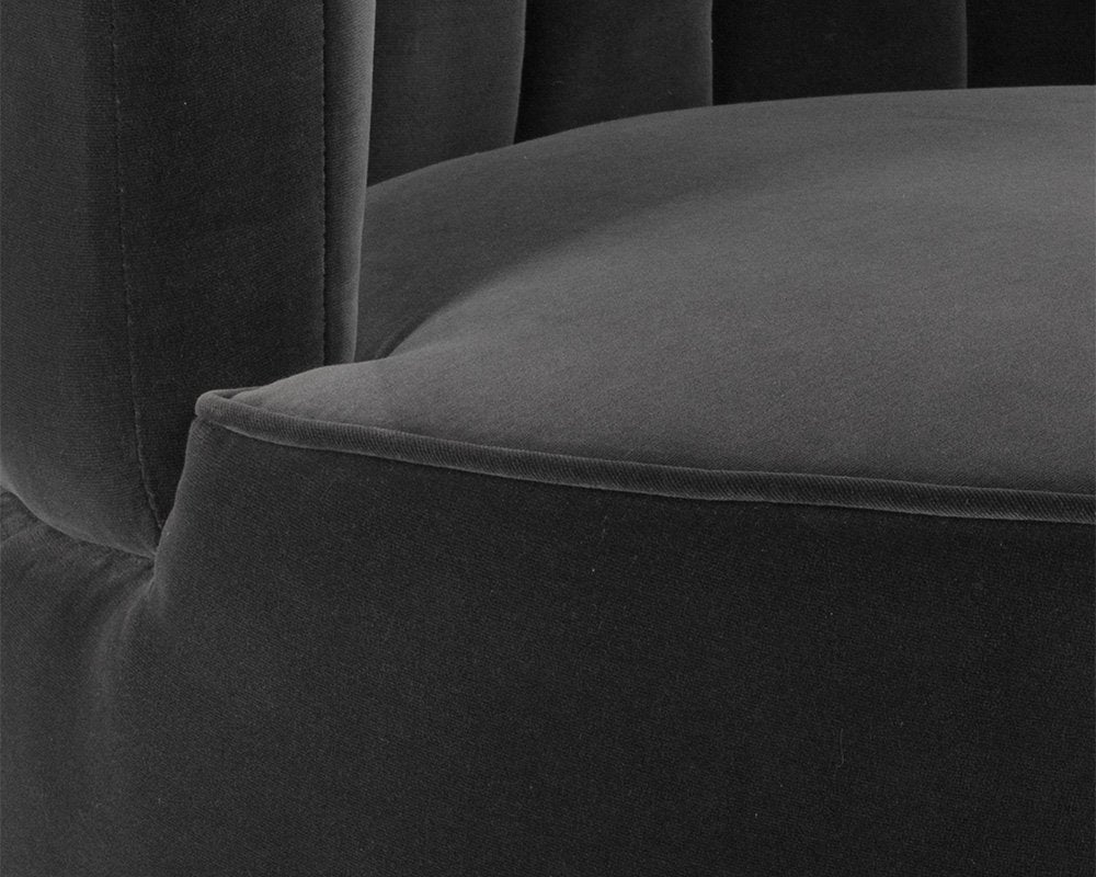 Sunpan August Lounge Chair Shadow Grey