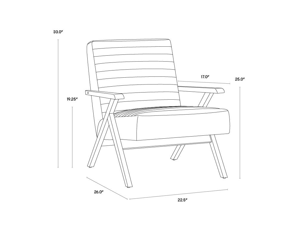 Sunpan Peyton Lounge Chair