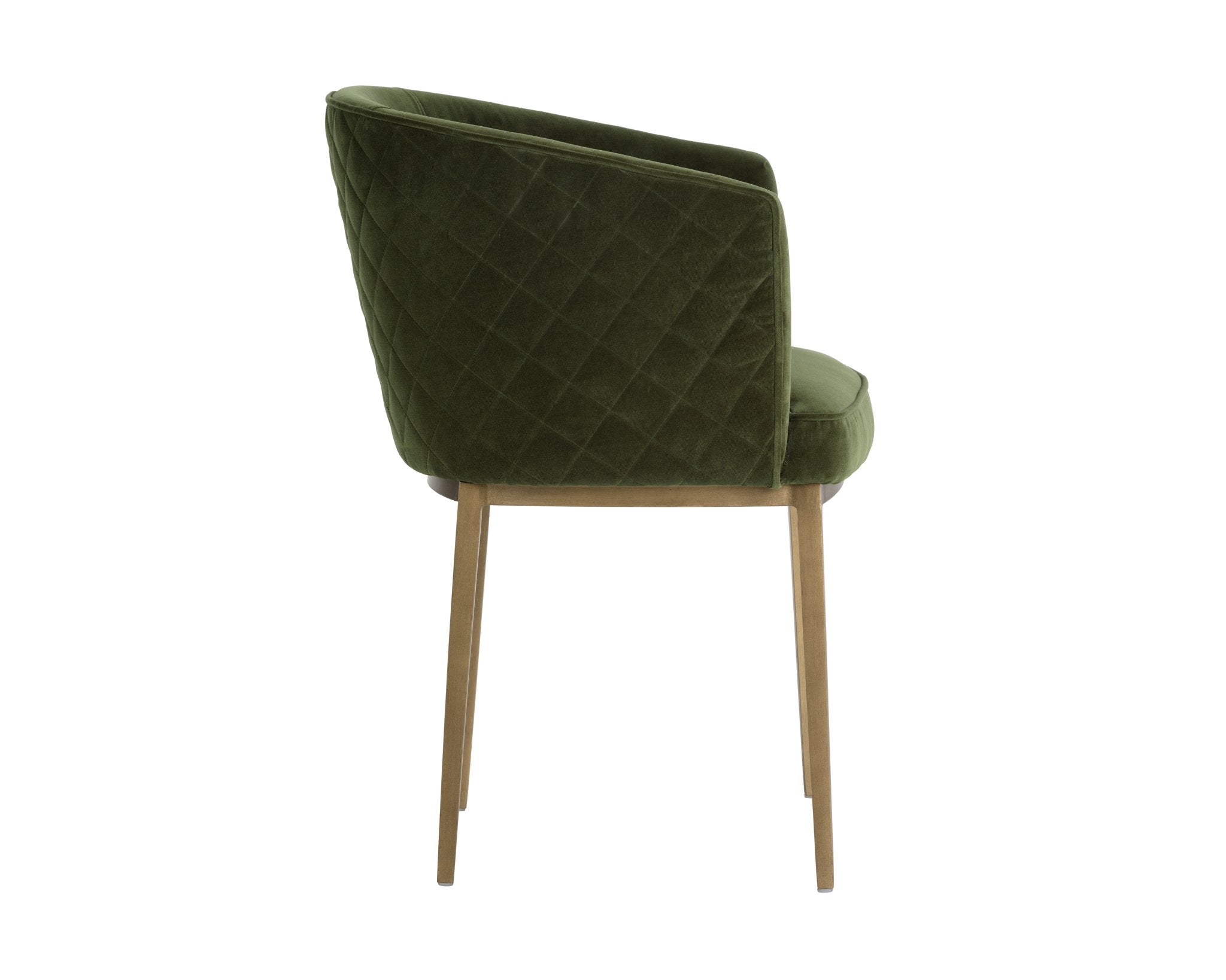 Sunpan Cornella Dining Armchair Forest Green