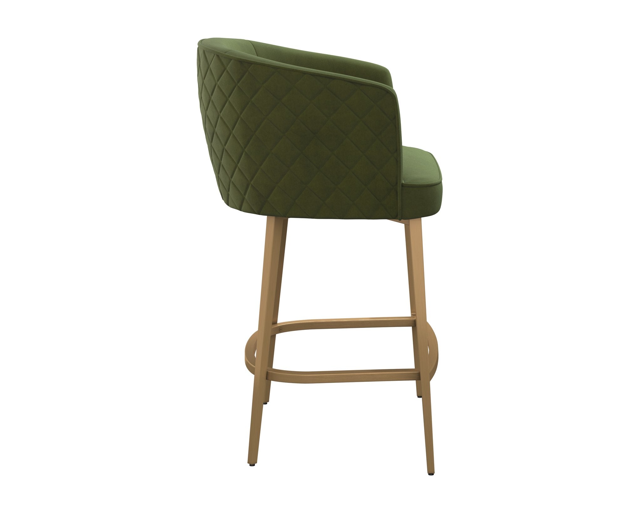 Sunpan Cornella Dining Armchair Forest Green
