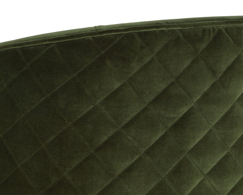Sunpan Cornella Dining Armchair Forest Green