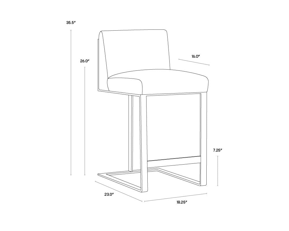 Sunpan Dean Counter Stool