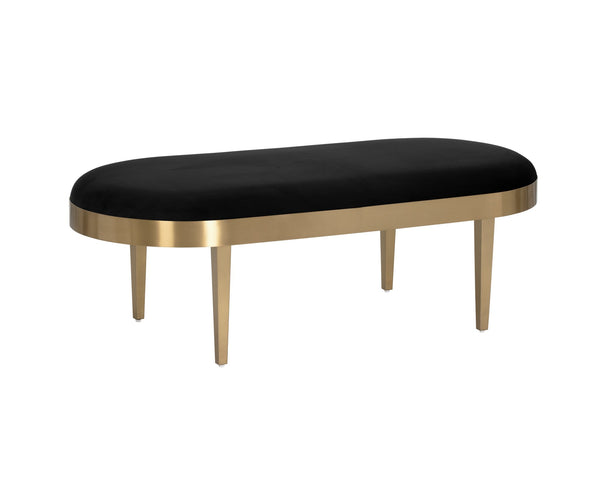 Sunpan Jolie Bench Black Sky