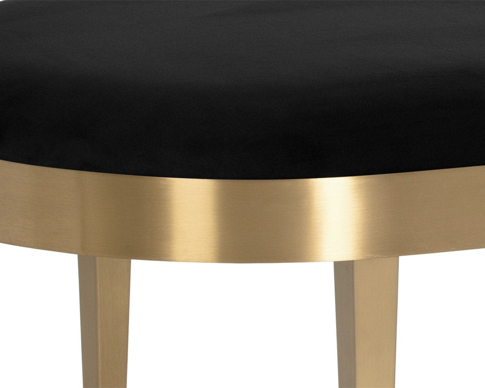 Sunpan Jolie Bench Black Sky