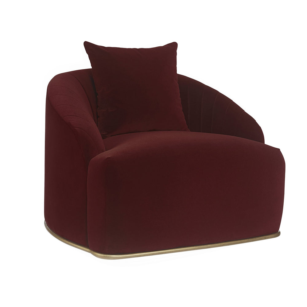 Sunpan Astrid Armchair Merlot