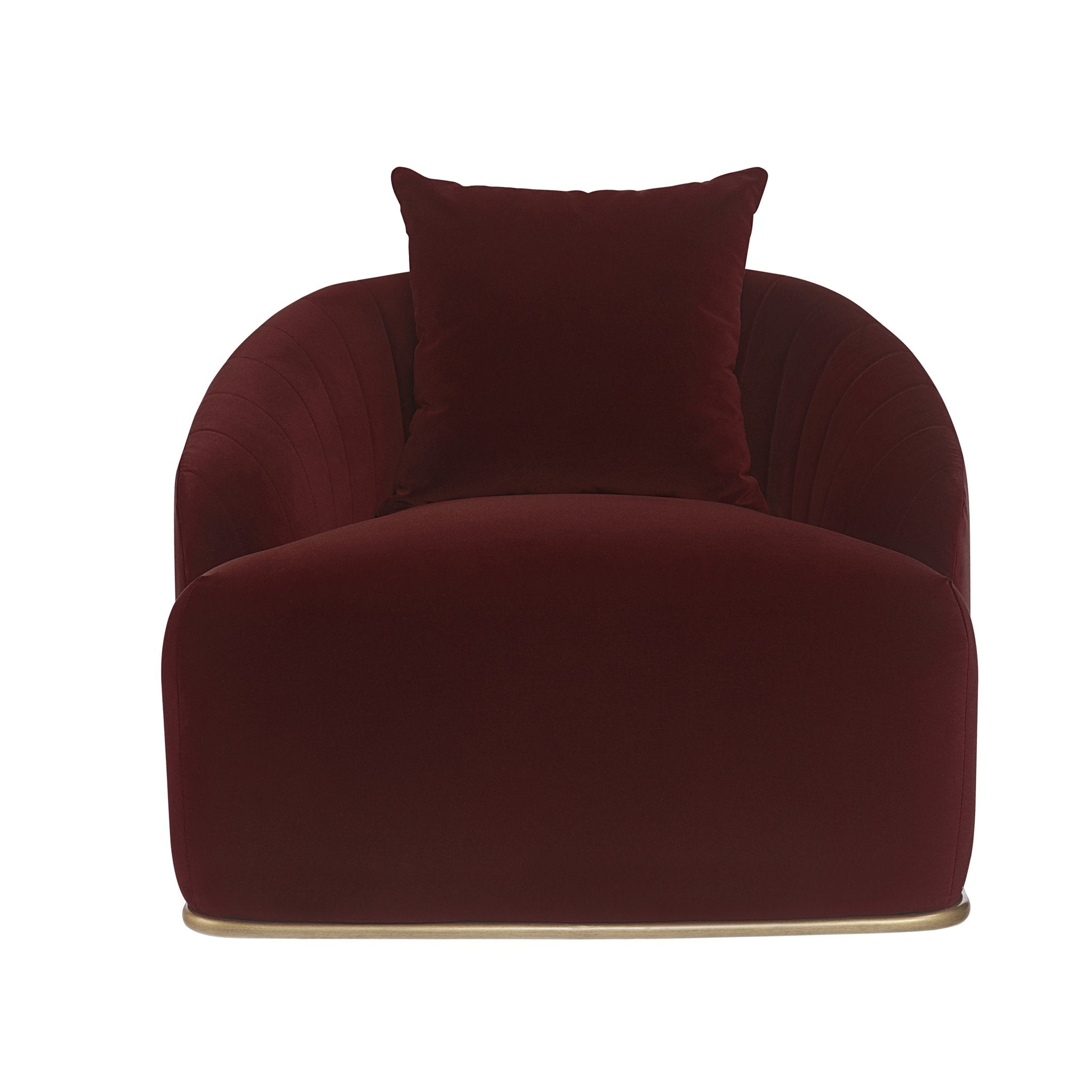 Sunpan Astrid Armchair Merlot