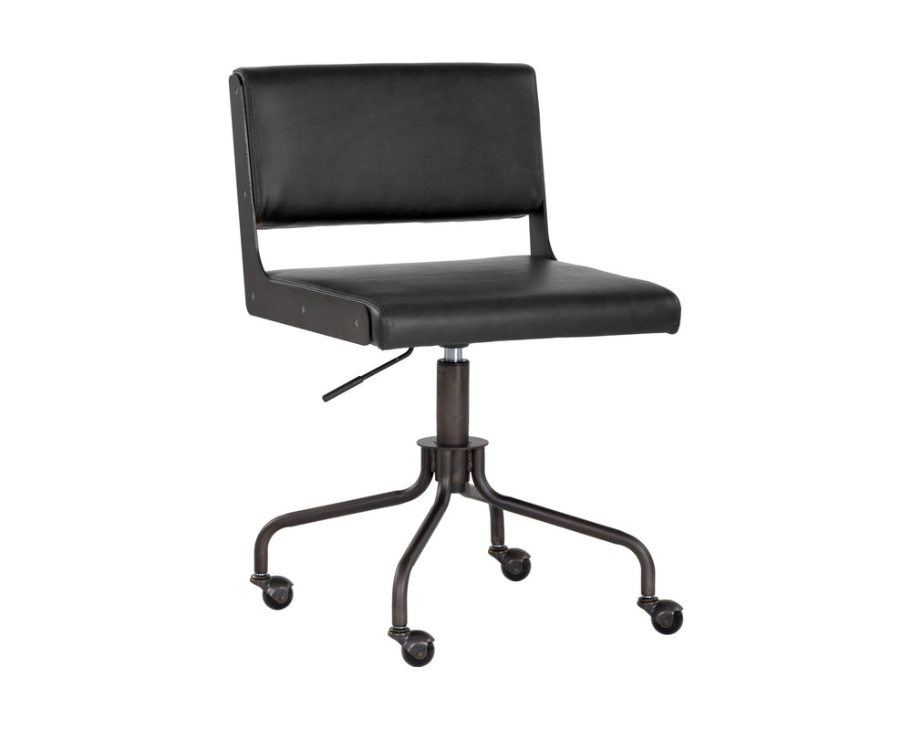 Sunpan Davis Office Chair Dark Bronze Onyx