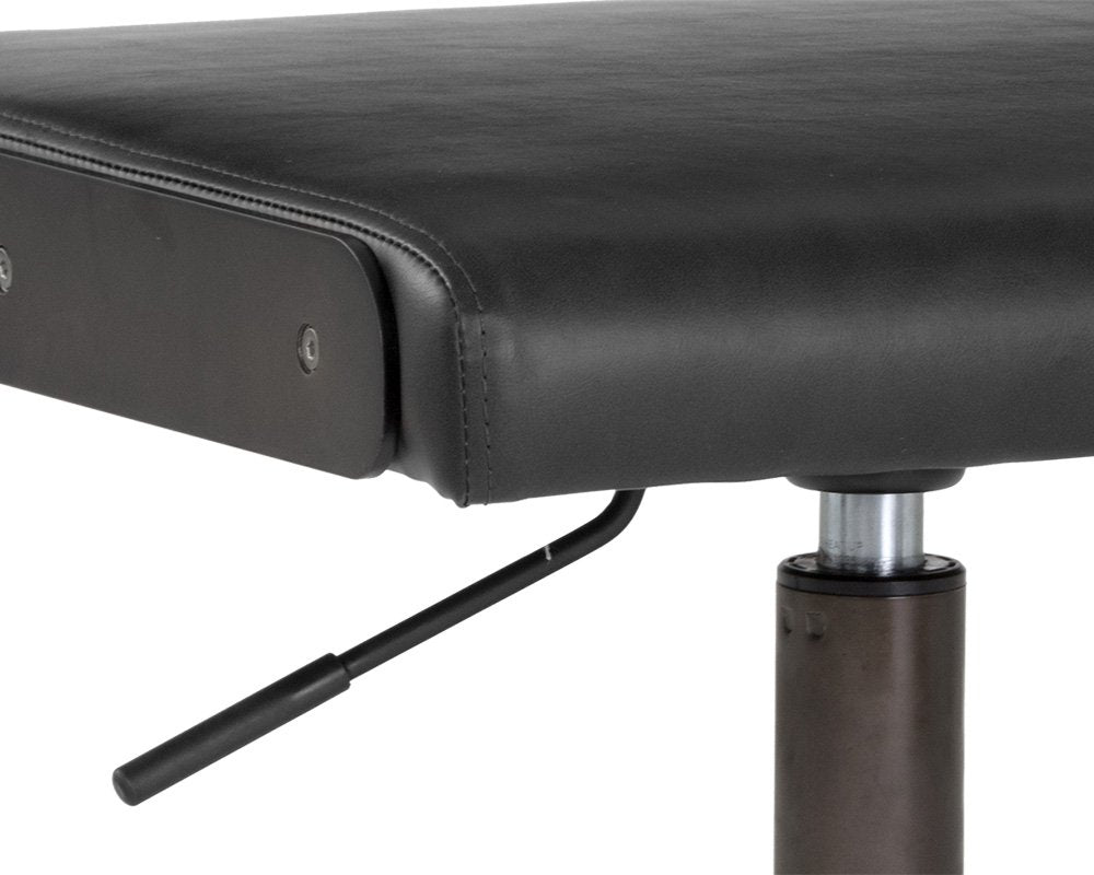 Sunpan Davis Office Chair Dark Bronze Onyx