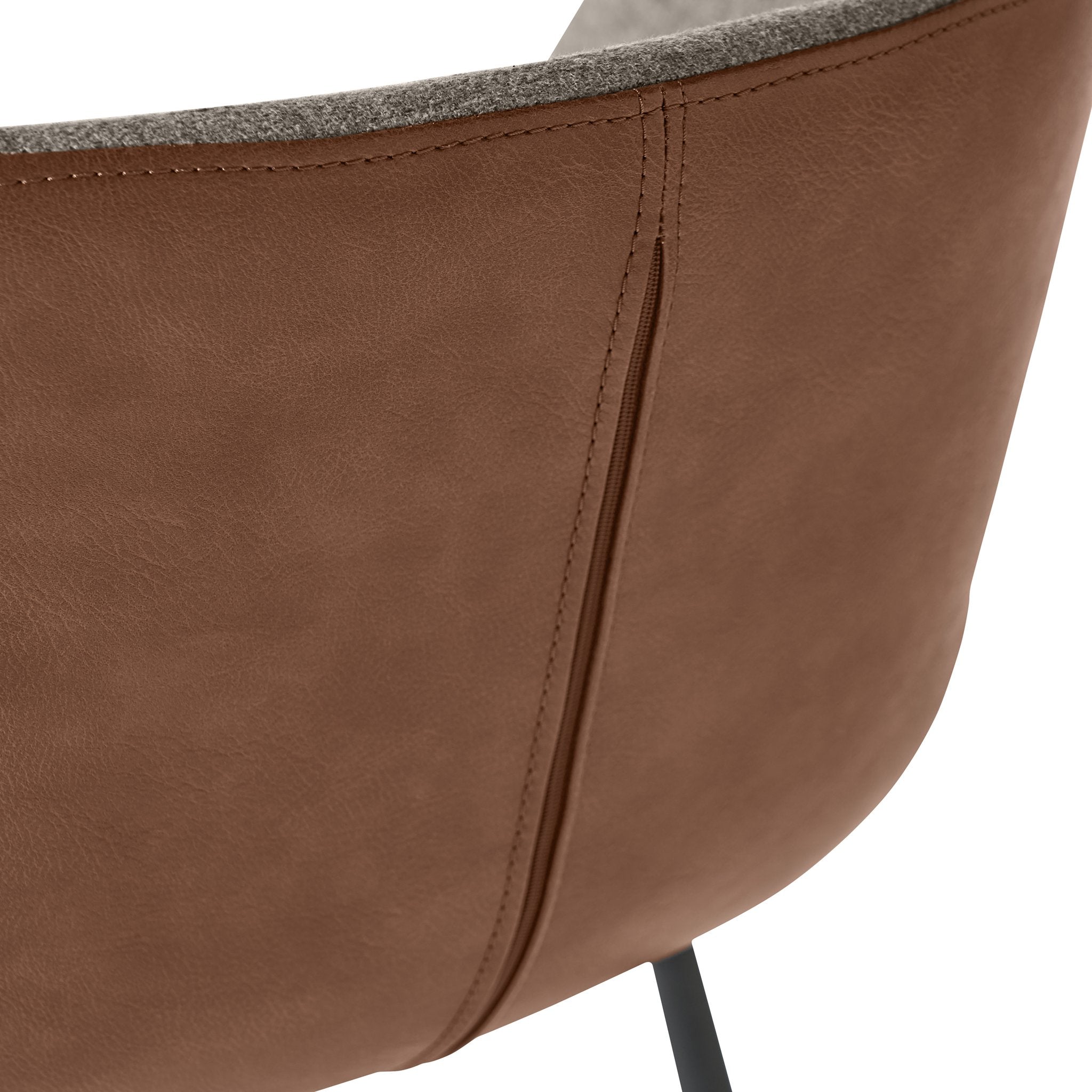 Sunpan Waldo Counter Stool November Grey / Cinnamon Brown