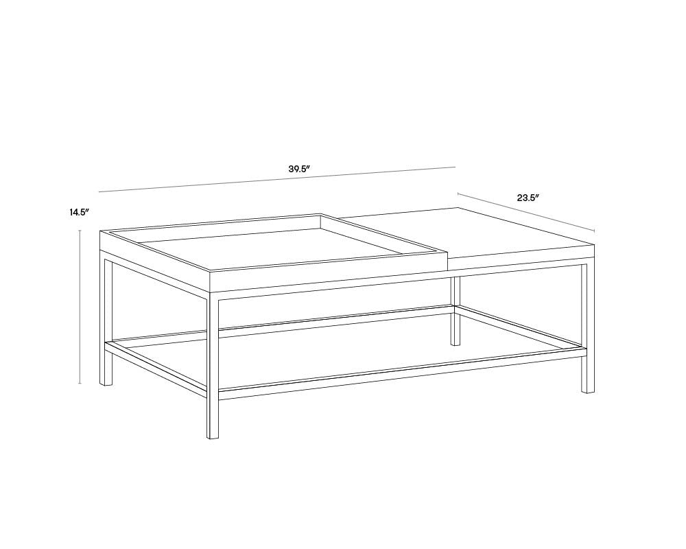 Sunpan Arden Coffee Table