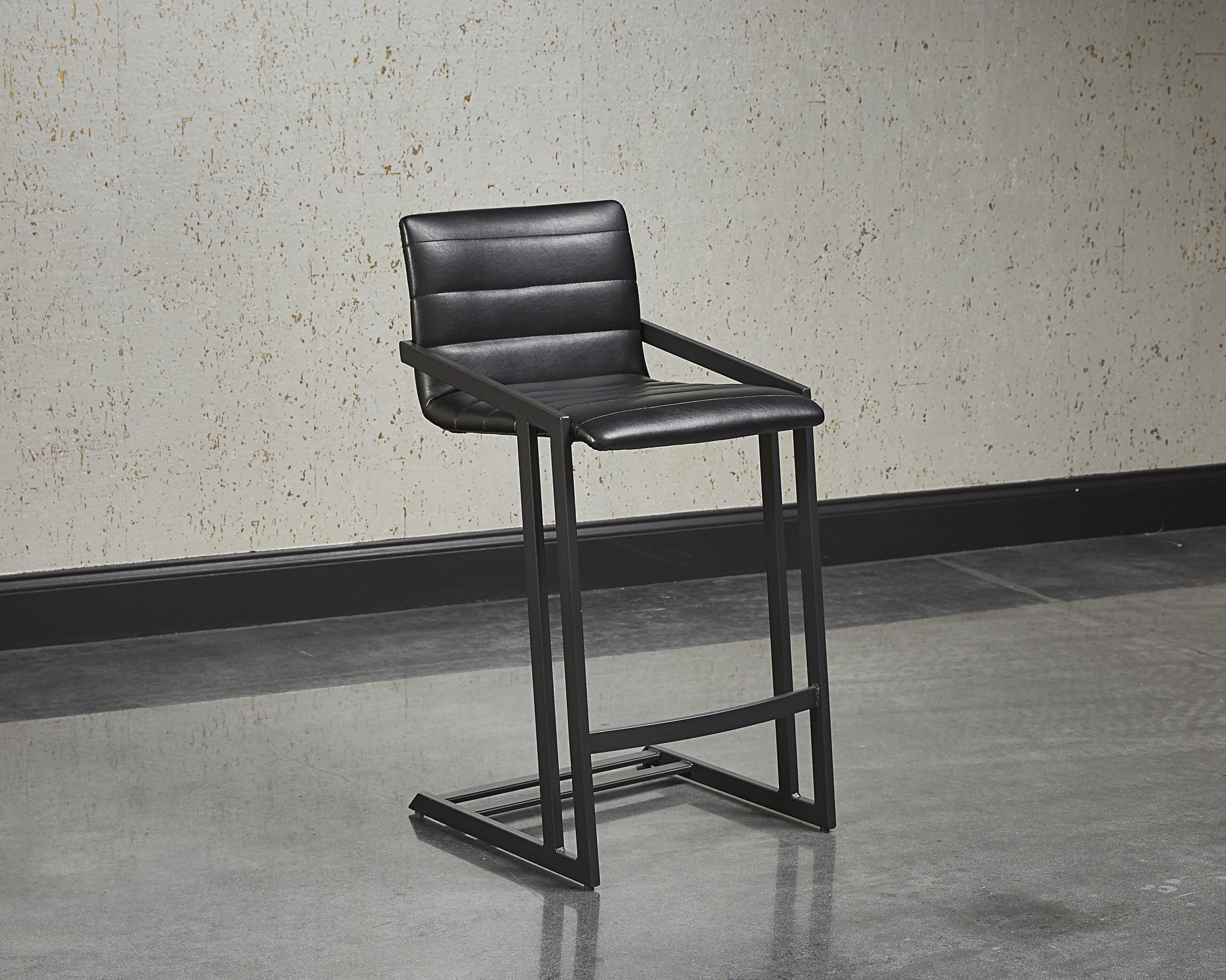 Sunpan Webber Counter Stool Cantina Black Set Of 2