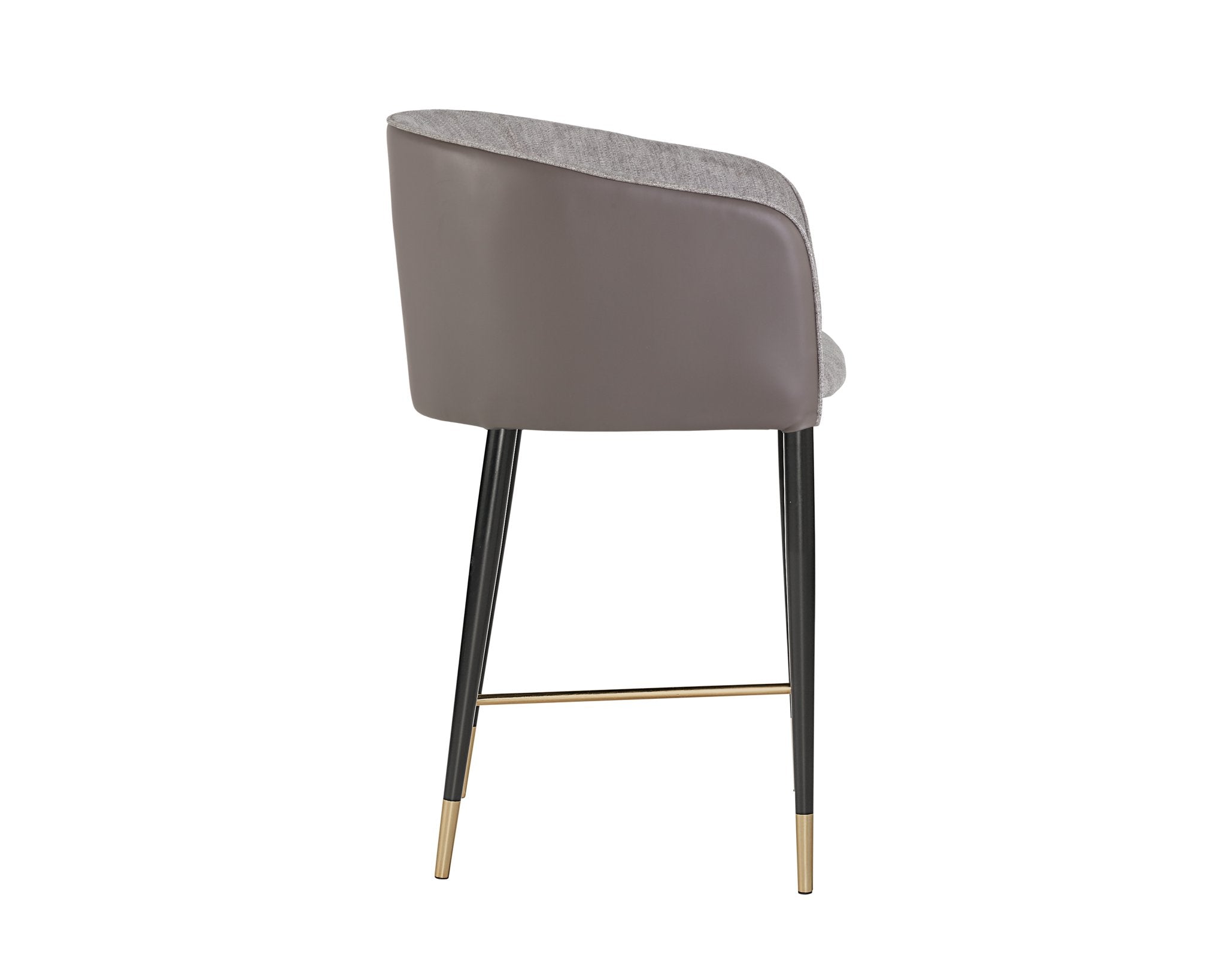 Sunpan Asher Counter Stool Flint Grey / Napa Taupe