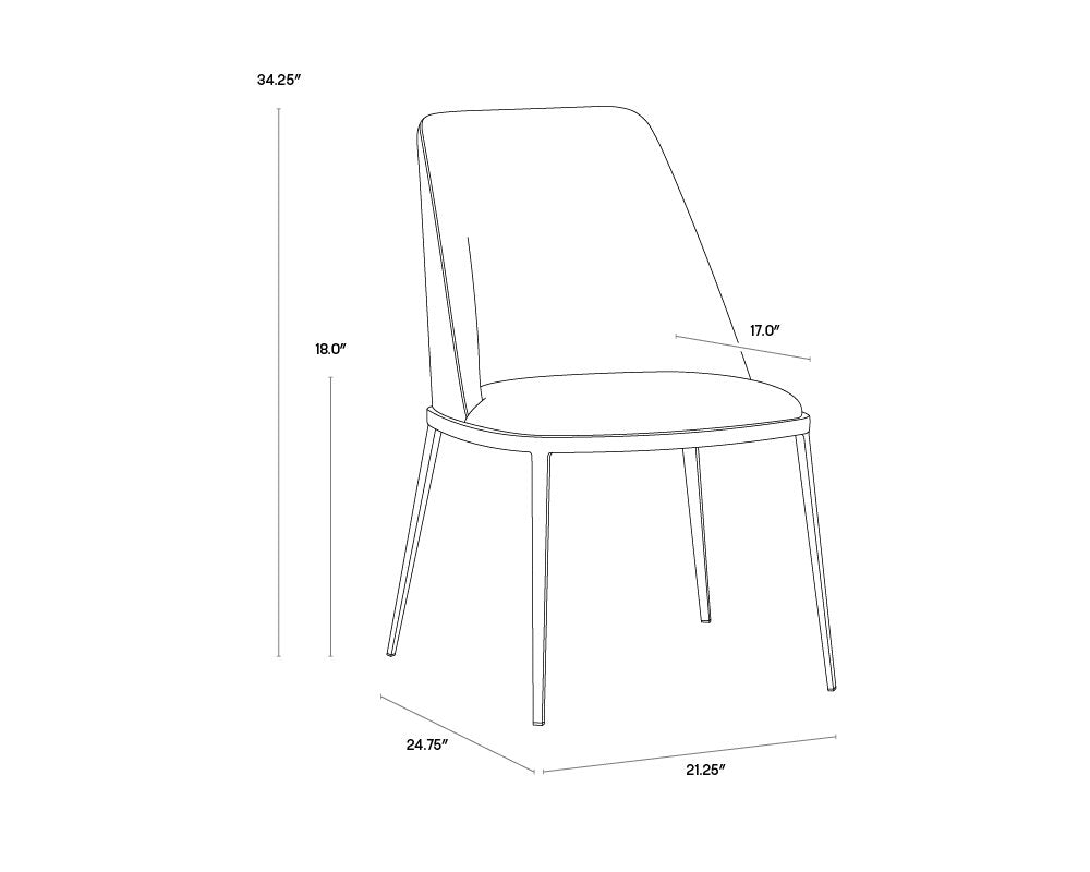 Sunpan Dover Dining Chair Set Of 2