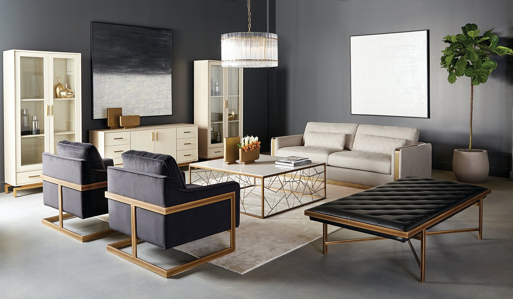Sunpan Kalmin Lounge Chair