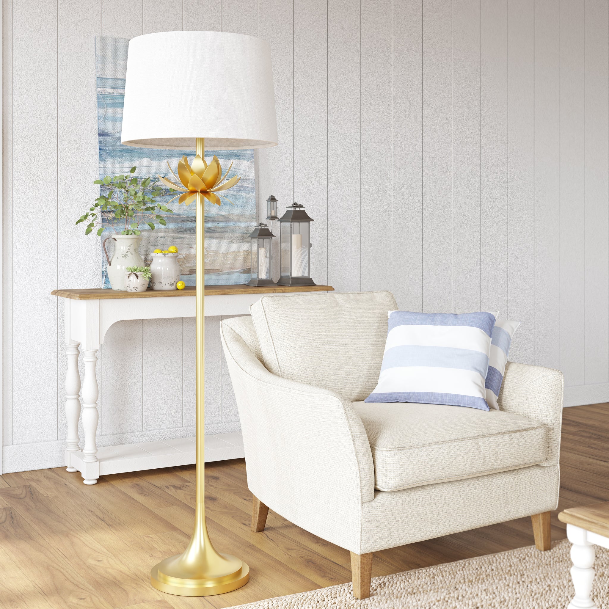 Old World Designs Mallory Floor Lamp