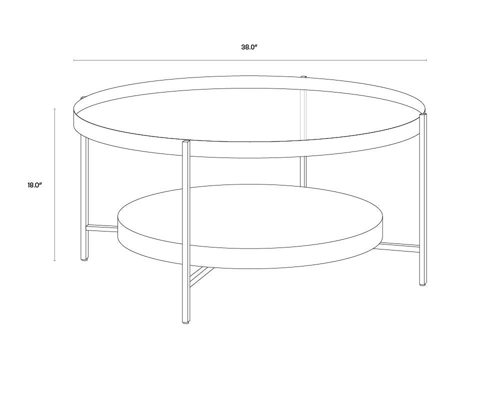 Sunpan Gia Coffee Table