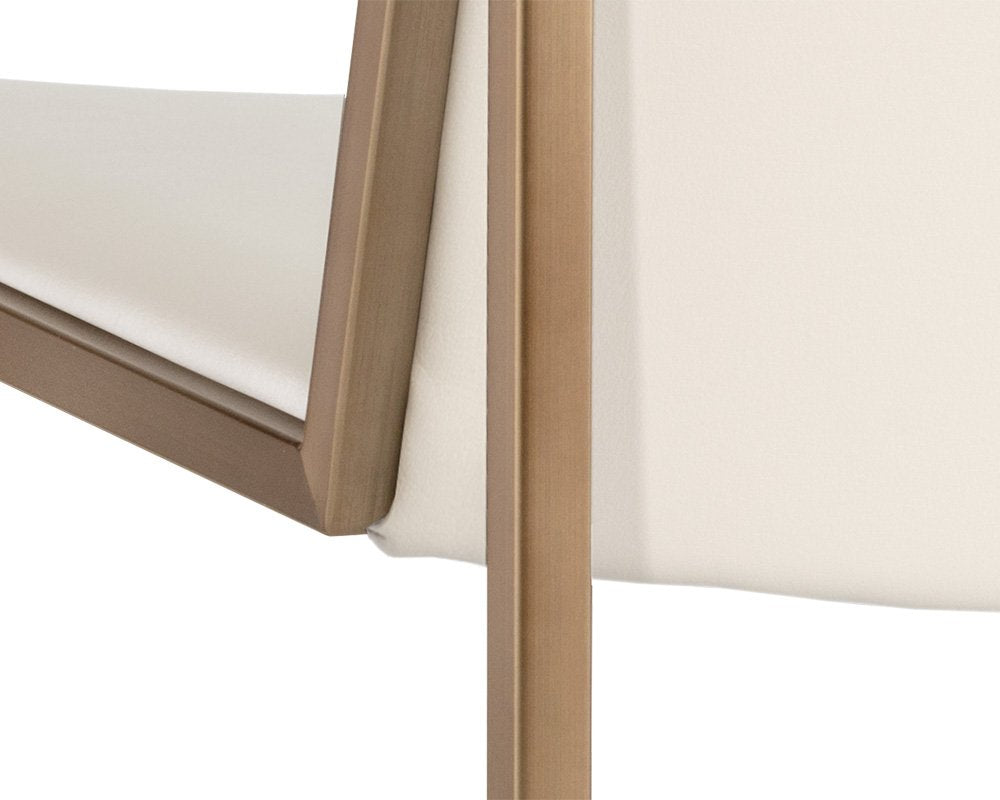 Sunpan Blair Dining Chair Castillo Cream Set Of 2