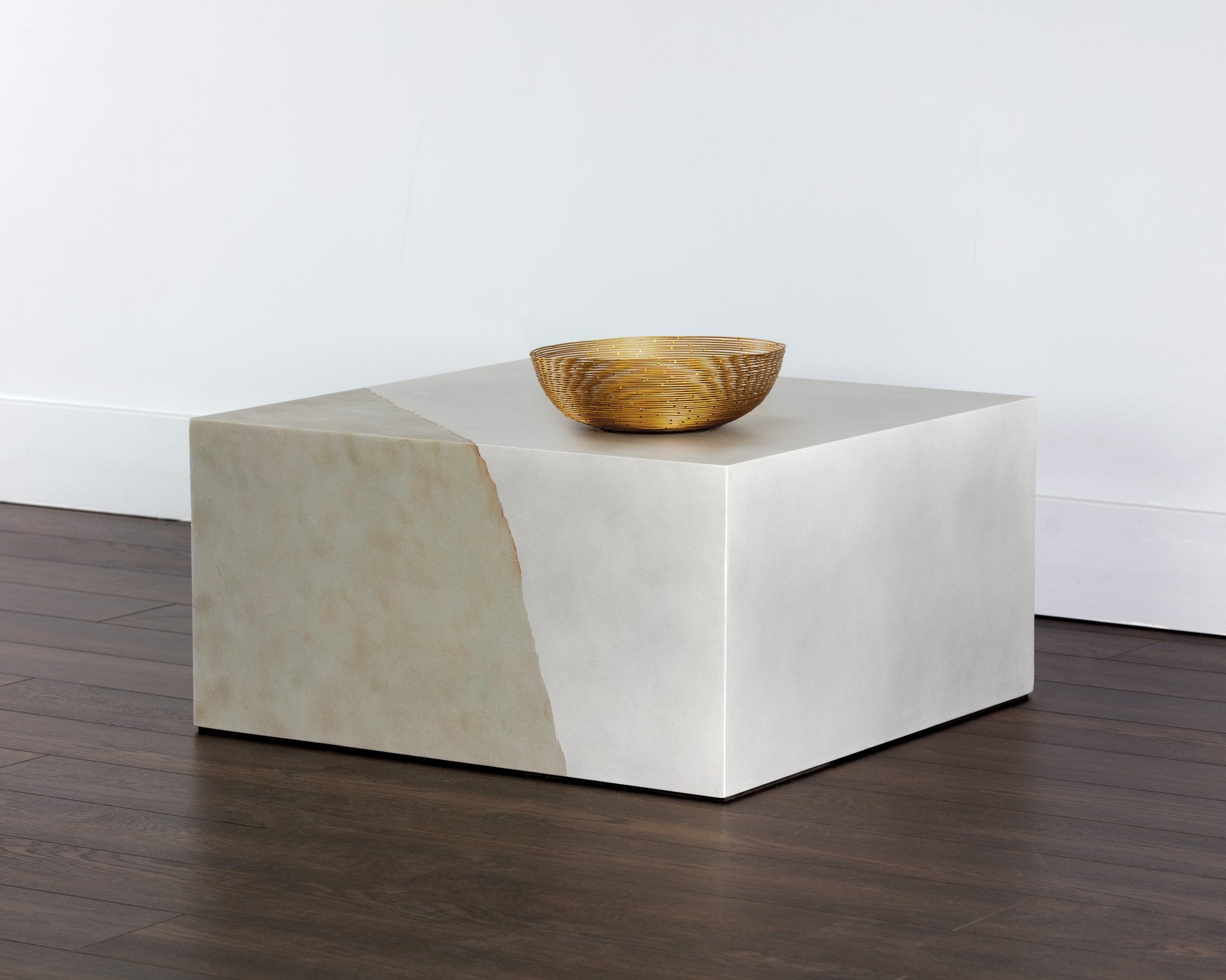 Sunpan Kyson Coffee Table Silver