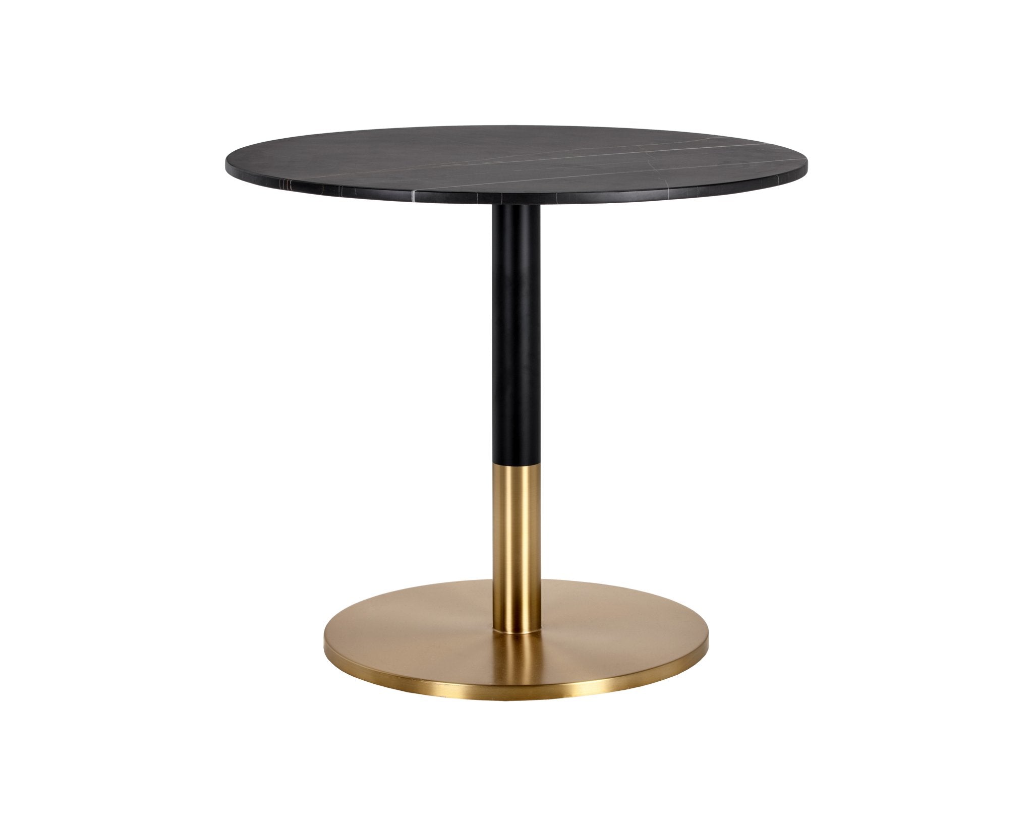 Sunpan Massie Bistro Table Black Marble 35.5"