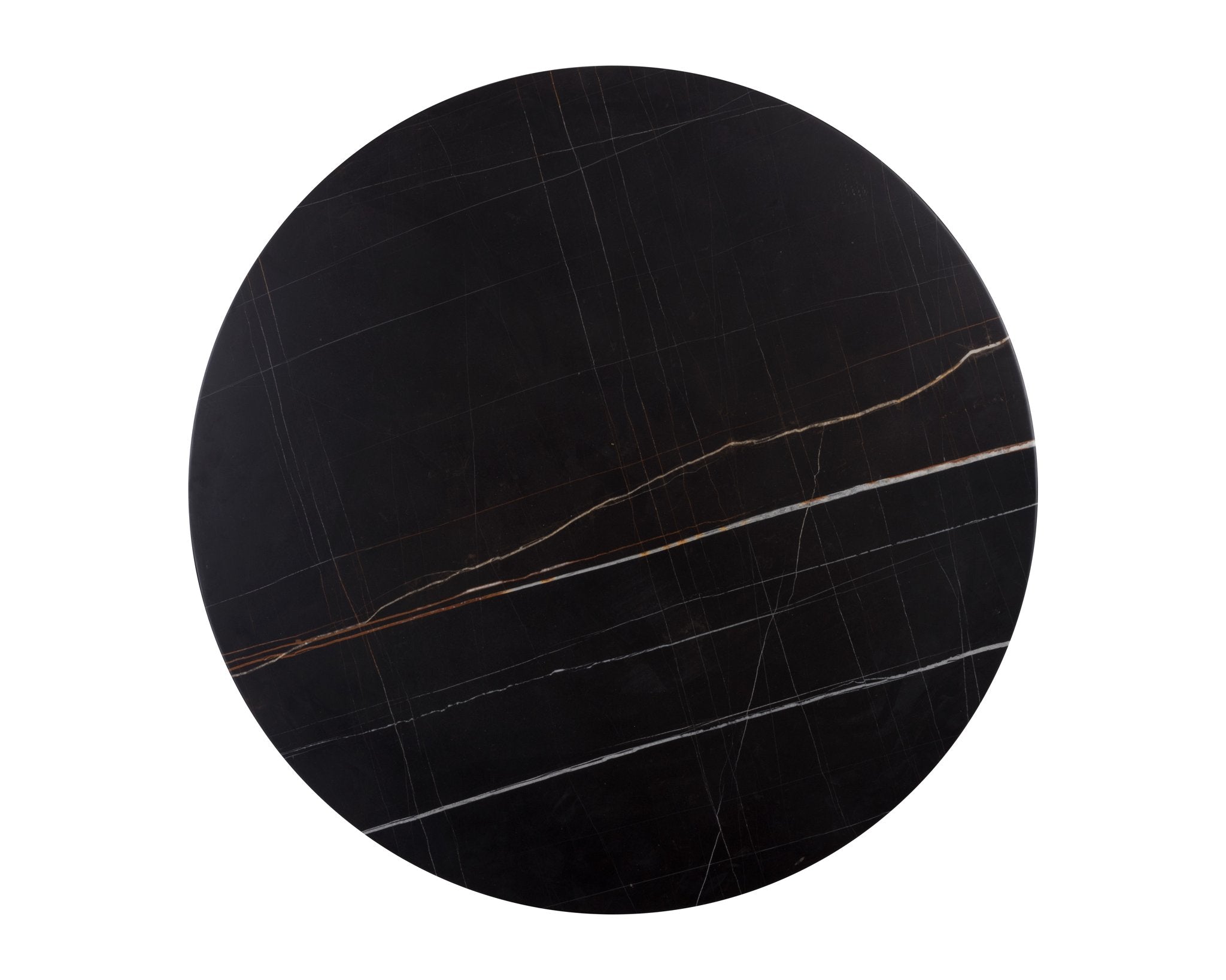 Sunpan Massie Bistro Table Black Marble 35.5"