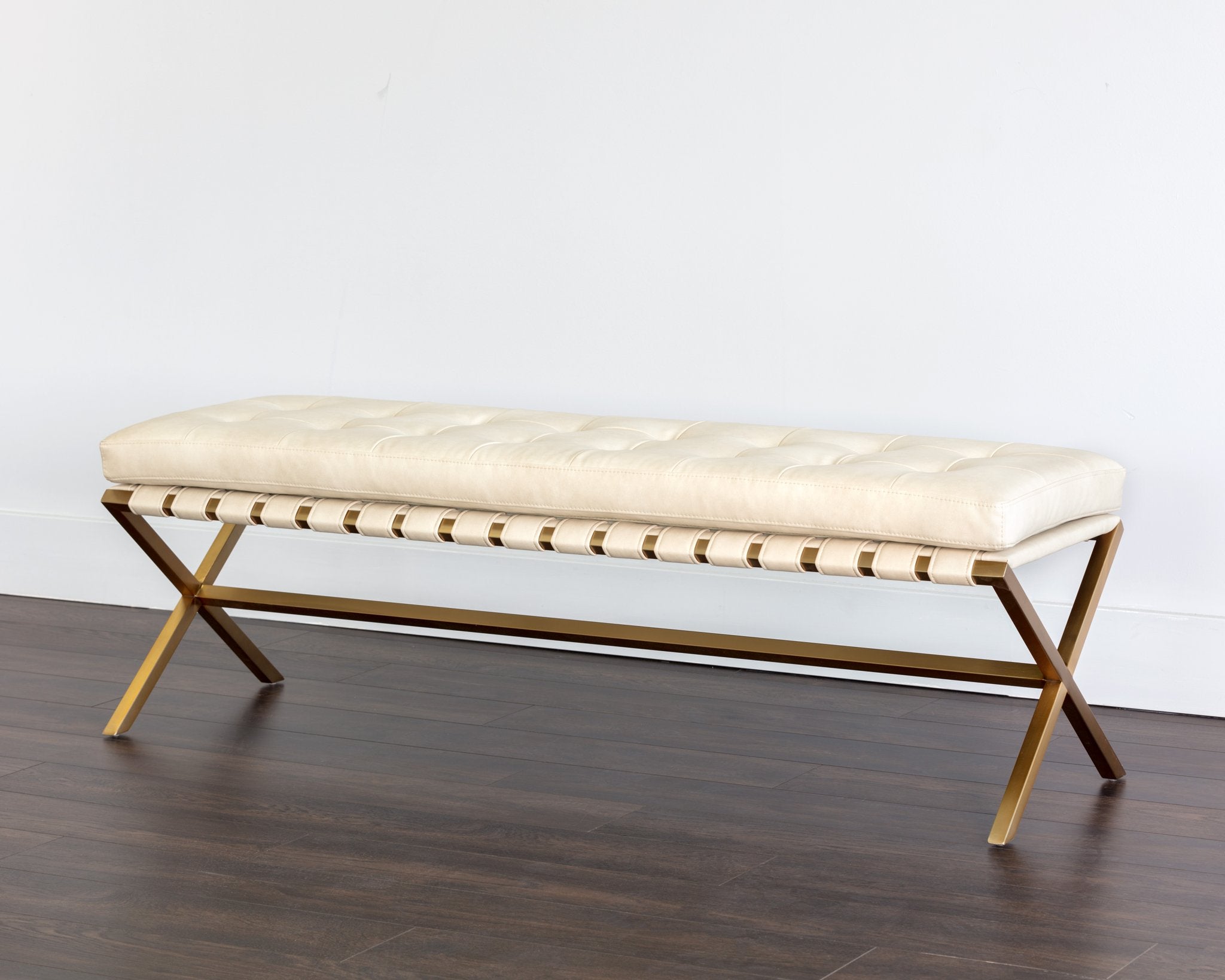 Sunpan Kenji Bench Small Gold