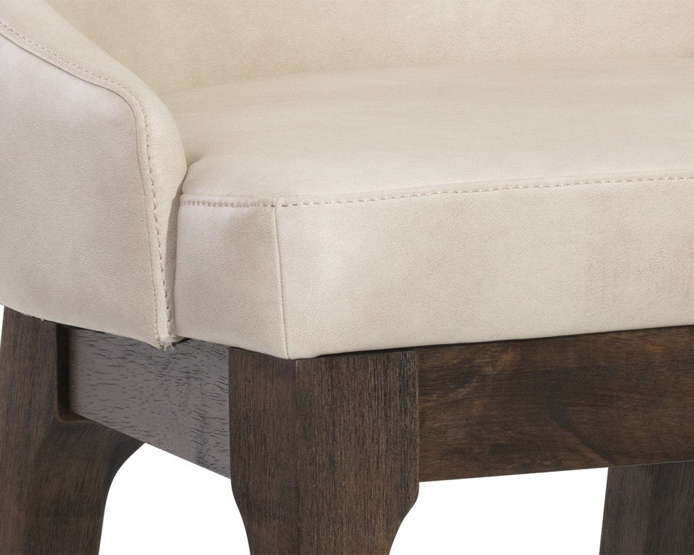Sunpan Kace Counter Stool Bravo Cream