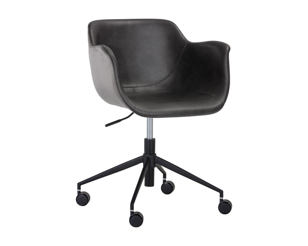 Sunpan Owen Office Chair Town Grey / Roman Grey