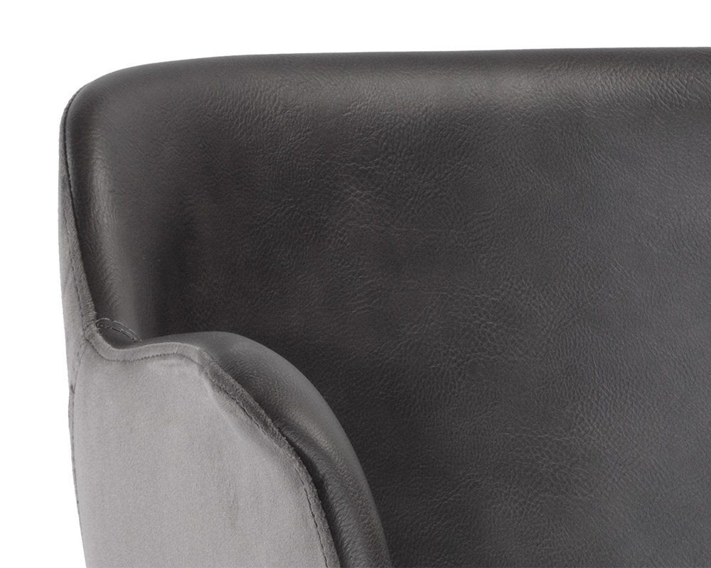 Sunpan Owen Office Chair Town Grey / Roman Grey
