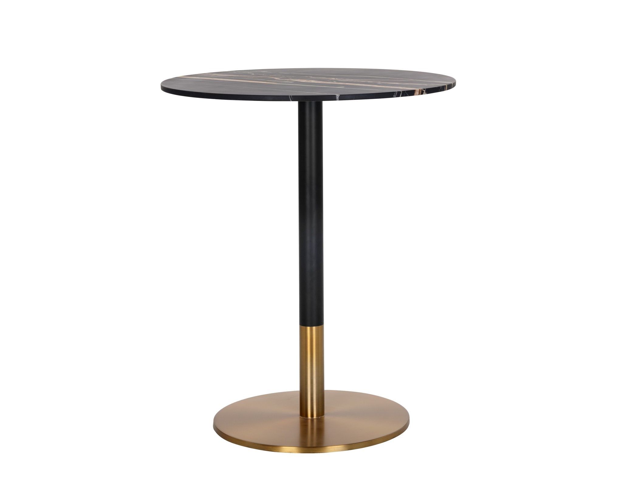 Sunpan Massie Bar Table Black Marble