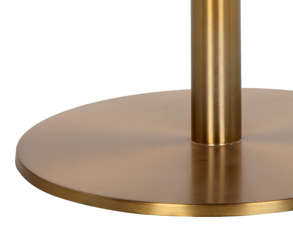Sunpan Massie Bar Table Black Marble