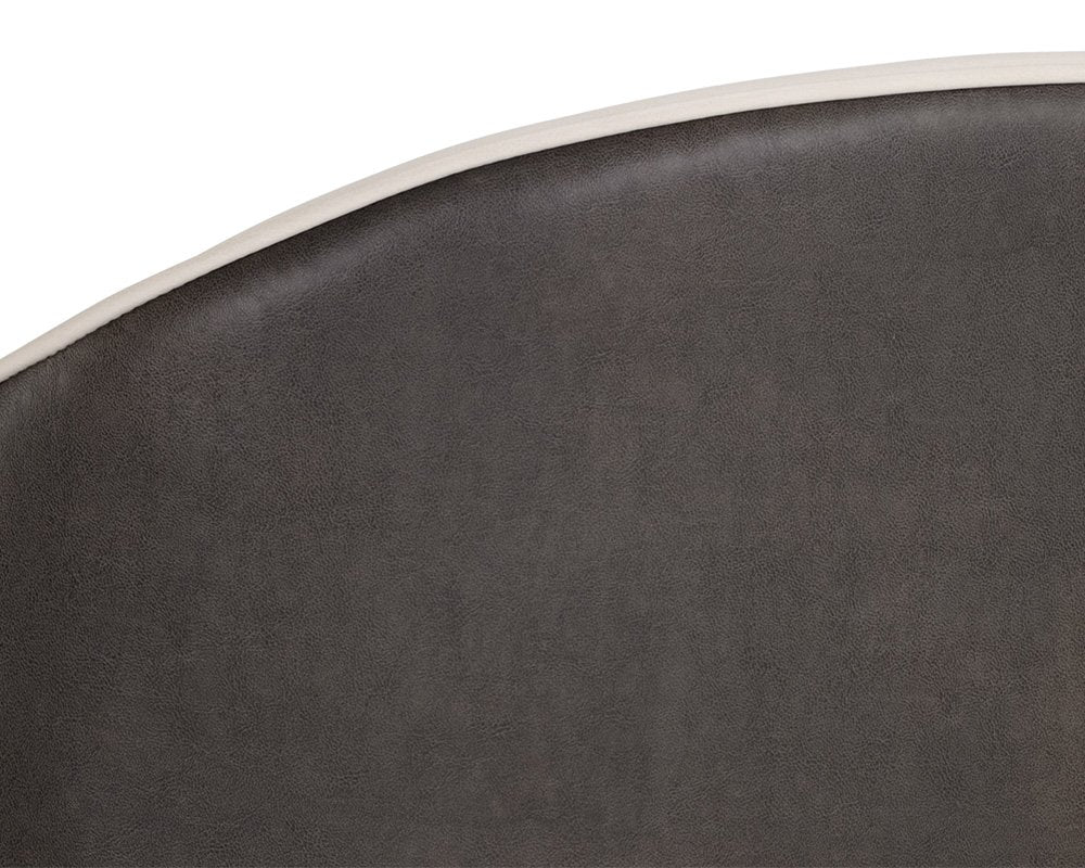 Sunpan Kylin Dining Armchair Dillon Cream / Bravo Ash